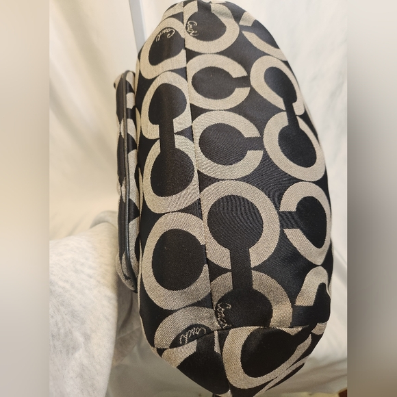 Coach Kristin Op Art Satchel/Hobo Bag - Picture 7 of 13